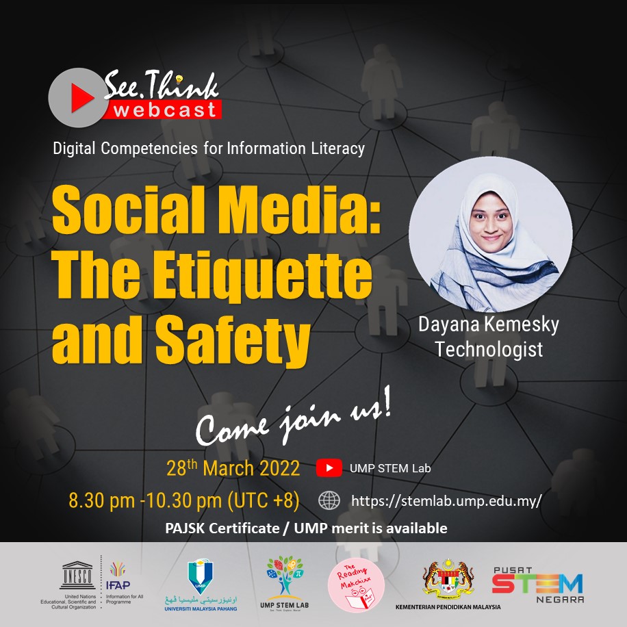 Social Media: The Etiquette and Safety