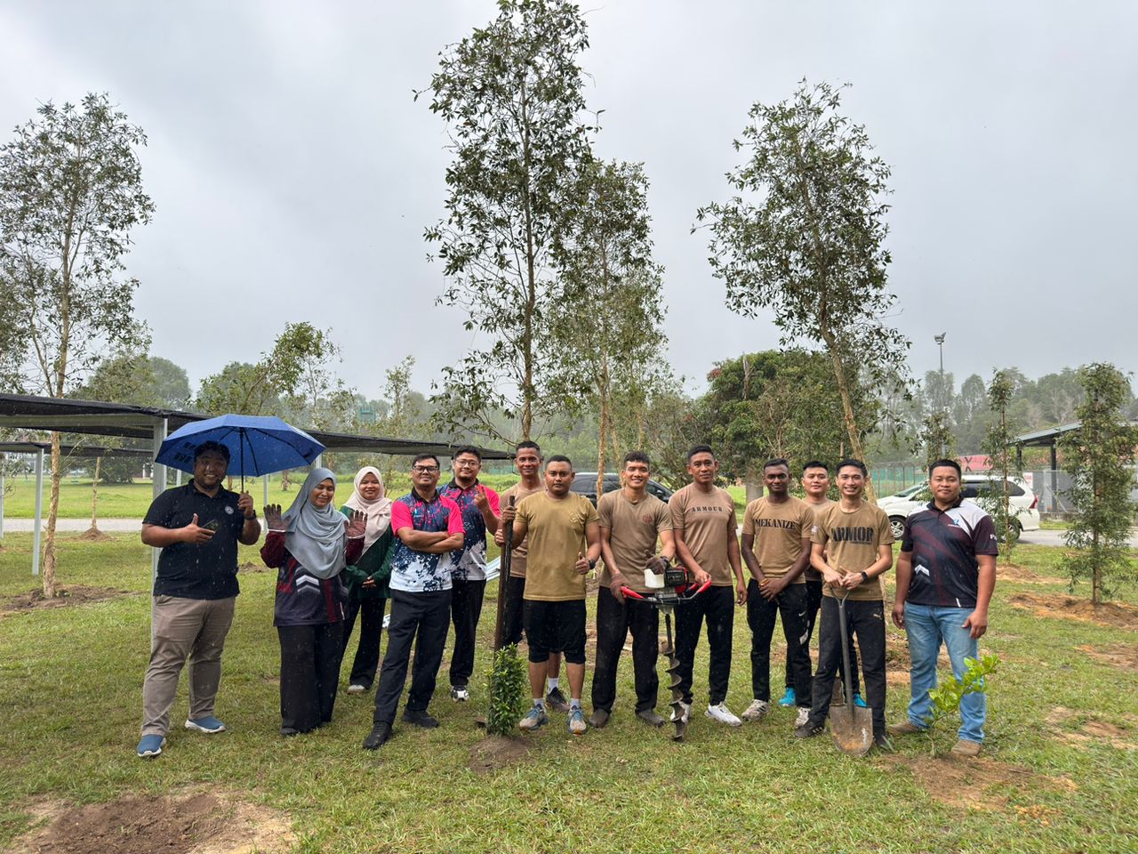 Landscape Works at Project Site